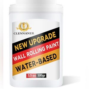 Water-Based Wall Rolling Paint - White